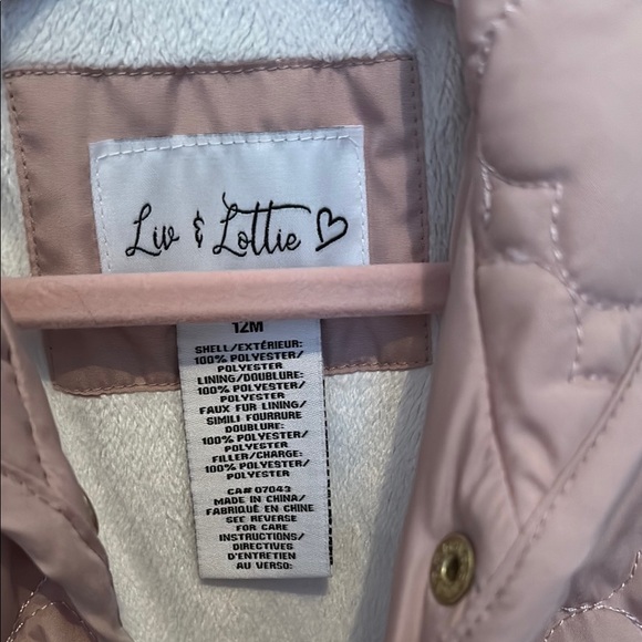 Pink Quilted Kids Jacket - Picture 2 of 11
